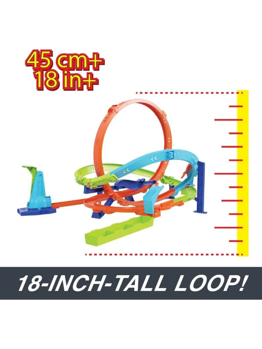 Exciting Action Loop Cyclone Challenge Track Set with Toy Car - Ultimate Race